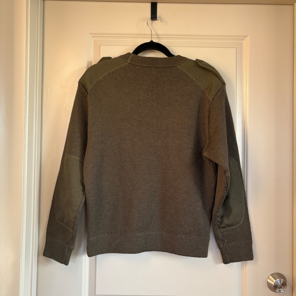 Vintage 1989 French Army Gilles Commando Sweater 104 L - Picture 6 of 9